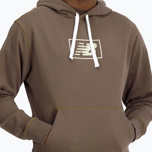 Vyriškas džemperis New Balance Essentials Hoodie darkmush