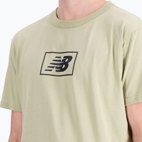Vyriški marškinėliai New Balance Essentials su logotipu Fatigueg