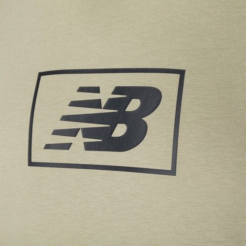 Vyriški marškinėliai New Balance Essentials su logotipu Fatigueg