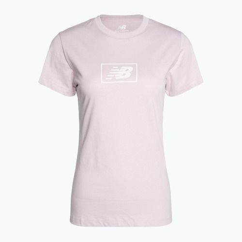 Moterų marškinėliai New Balance Essentials Cotton Jersey december