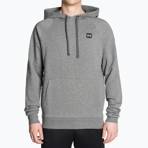 Vyriškas džemperis Under Armour Rival Hoodie pitch gray light heather/onyx white
