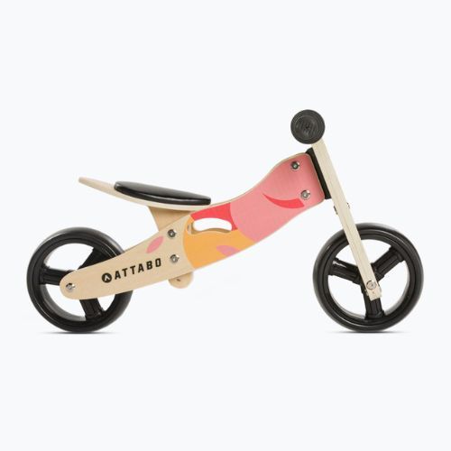 Balansinis dviratukas ATTABO Ride 2w1 7" rožinis