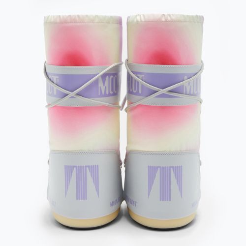 Moteriški sniego batai Moon Boot Icon Tie Dye glacier grey
