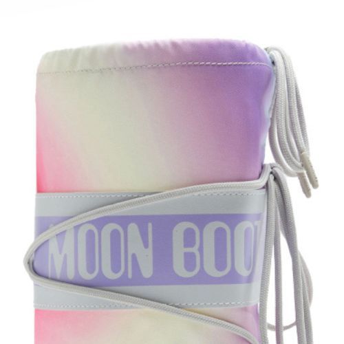 Moteriški sniego batai Moon Boot Icon Tie Dye glacier grey