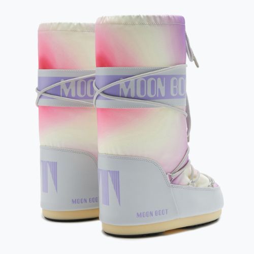 Moteriški sniego batai Moon Boot Icon Tie Dye glacier grey