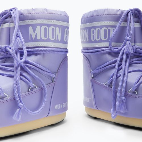 Moteriški sniego batai Moon Boot Icon Low Nylon lilac