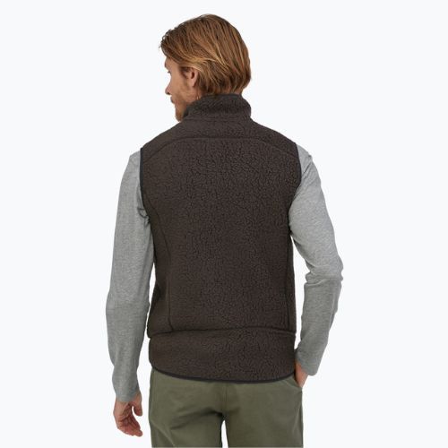 Vyriški drabužiai Patagonia Retro Pile Fleece be rankovių black