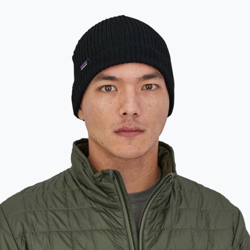 Žieminė kepurė Patagonia Fishermans Rolled Beanie black