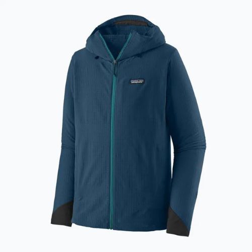 Vyriška softshell striukė Patagonia R1 TechFace Hoody lagom blue