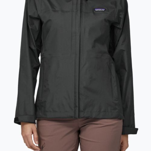 Moteriška striukė nuo lietaus Patagonia Torrentshell 3L Rain black