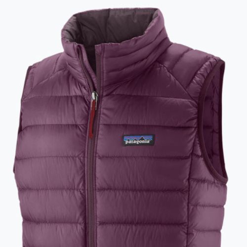 Patagonia moteriškas megztinis be rankovių Down Sweater night plum