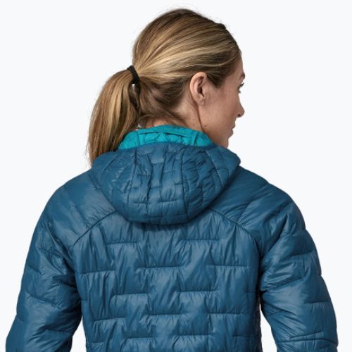 Moteriška apšiltinta striukė Patagonia Micro Puff Hoody lagom blue