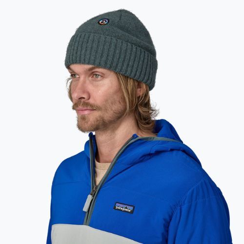 Žieminė kepurė Patagonia Brodeo Beanie fitz roy icon/nouveau green