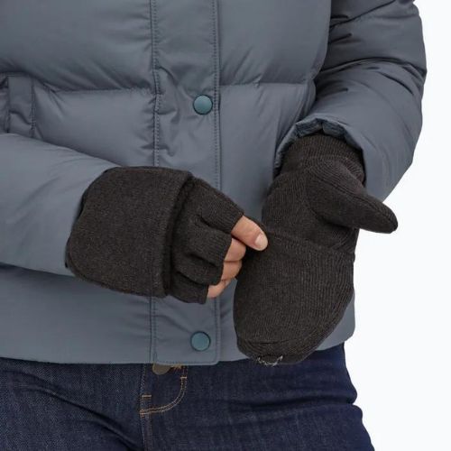 Moteriškos žygių pirštinės Patagonia Better Sweater Fleece black