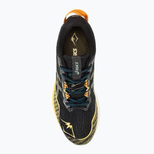 Vyriški bėgimo batai ASICS FUJILITE 4 black/magnetic blue