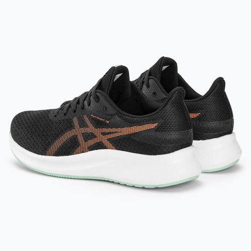 Moteriški bėgimo bateliai ASICS Patriot 13 black/bright sunstone