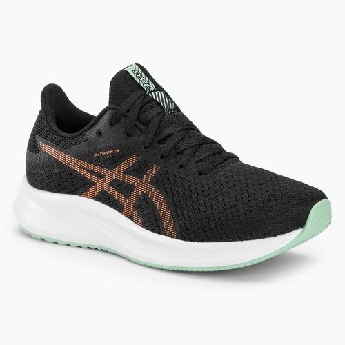 Moteriški bėgimo bateliai ASICS Patriot 13 black/bright sunstone
