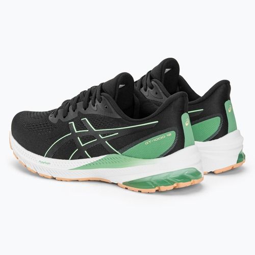 Moteriški bėgimo bateliai ASICS GT-1000 12 black/mint tint
