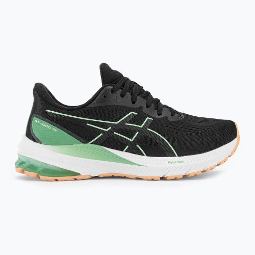 Moteriški bėgimo bateliai ASICS GT-1000 12 black/mint tint