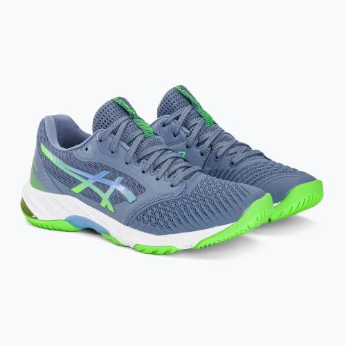 Vyriški tinklinio bateliai ASICS Netburner Ballistic FF 3 denim blue/waterscape