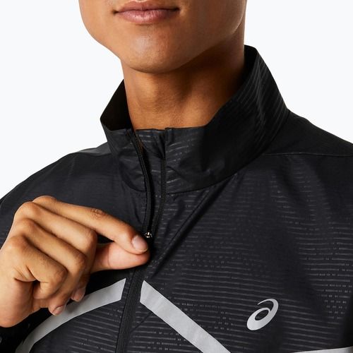 Vyriška bėgimo striukė ASICS Lite-Show performance black