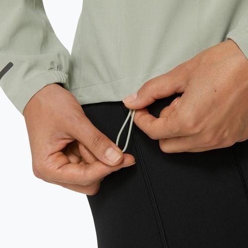 Moteriška bėgimo striukė ASICS Accelerate Waterproof 2.0 olive grey