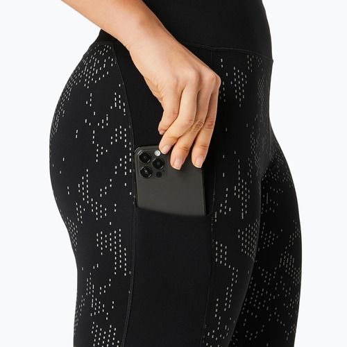 Moteriškos bėgimo tamprės ASICS Lite-Show performance black