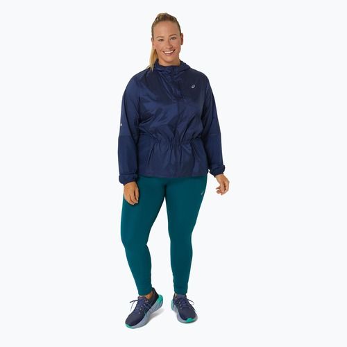 Moteriška bėgimo striukė ASICS Nagino Run Packable blue expanse