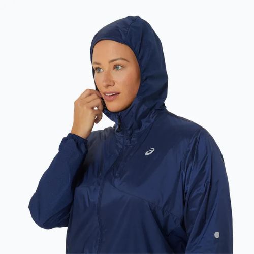 Moteriška bėgimo striukė ASICS Nagino Run Packable blue expanse