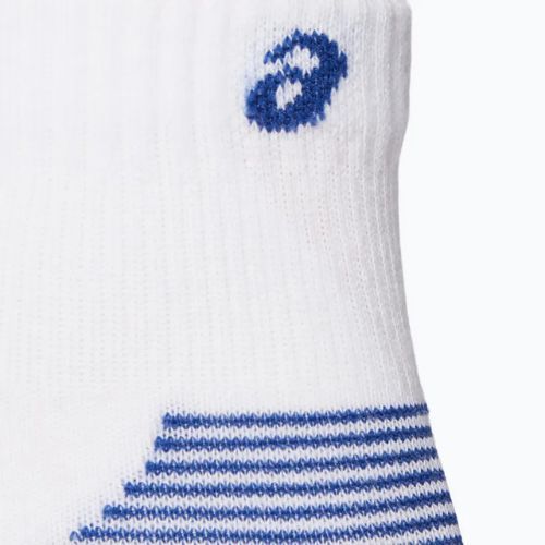 Bėgimo kojinės ASICS Cushion Run Quarter 2 poros brilliant white