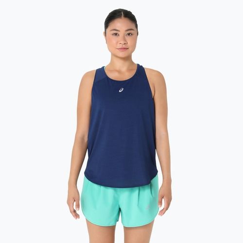 Moteriškas bėgimo tank topas ASICS Road Tank blue expanse