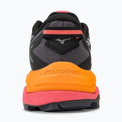 Moteriški bėgimo bateliai Wave Mujin 10 black/white/hot coral