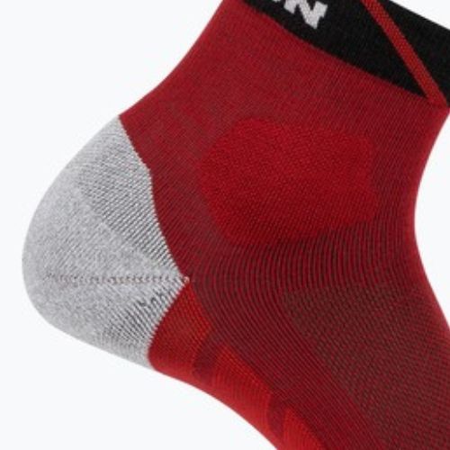 Bėgimo kojinės Salomon Speedcross Ankle red dahlia/black/poppy