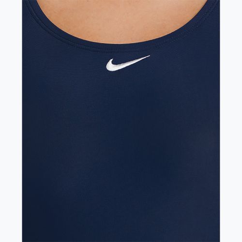 Moteriškas vientisas plaukimo kostiumas Nike Fastback midnight navy