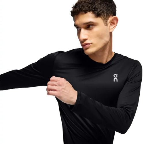 Vyriški bėgimo marškinėliai ilgomis rankovėmis On Core Long-T black