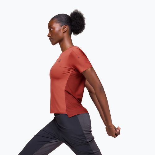 Moteriški bėgimo marškinėliai On Performance-T auburn/ruby