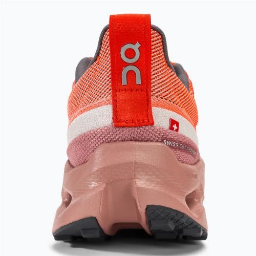 Vyriški bėgimo bateliai On Cloudsurfer Trail flame/dustrose