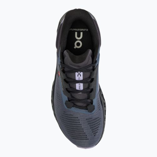 Moteriški bėgimo bateliai On Cloudstratus 3 metal/wisteria