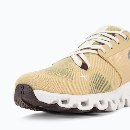 Moteriški bėgimo bateliai On Cloud X 3 savannah/frost