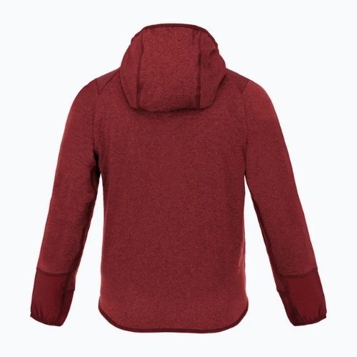 Vaikiškas žygio džemperis Salewa Agner Melange PL FZ Hoody syrah