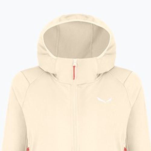 Moteriškas žygio džemperis Salewa Puez PL Hooded oatmeal
