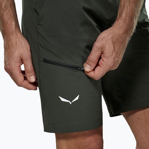 Vyriški žygio šortai Salewa Puez 4 dark olive