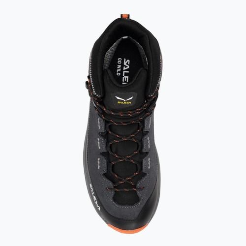 Vaikiški žygio batai Salewa MTN Trainer 2 Mid PTX onyx/alloy