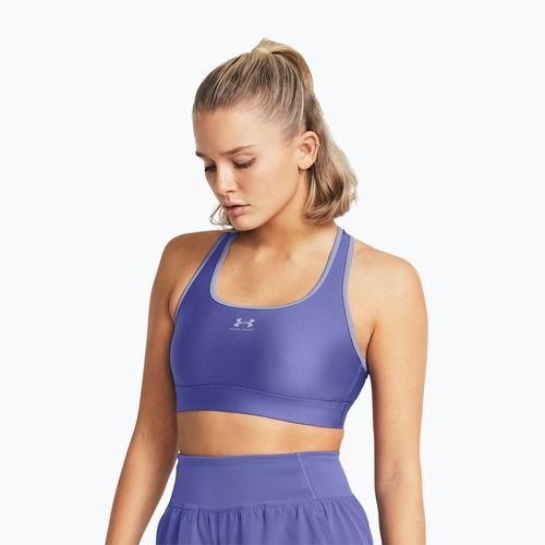 Under Armour Authentics Mid Paddles fitneso liemenėlė starlight/celeste/celeste