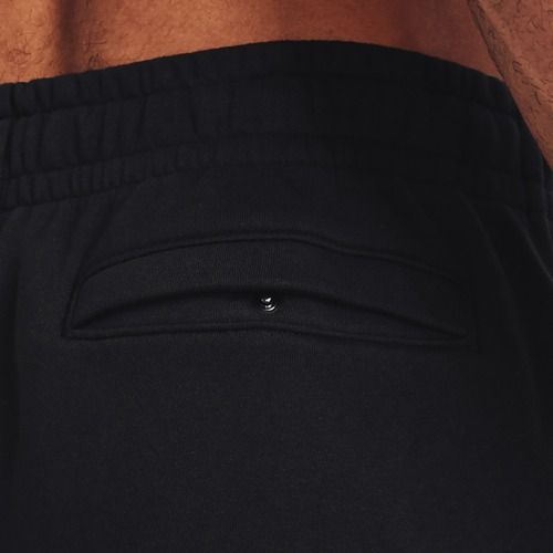 Vyriškos treniruočių kelnės Under Armour Essential Fleece Joggers black/white