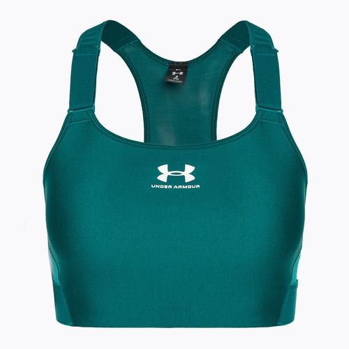 Under Armour HG Armour High hydro teal/white fitneso liemenėlė
