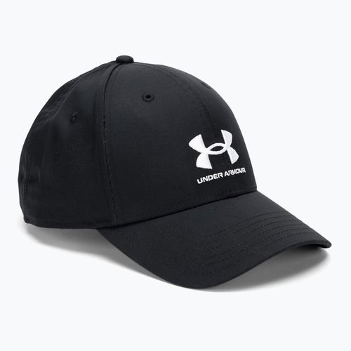 Under Armour Branded Lockup Adj juoda/balta vyriška beisbolo kepuraitė