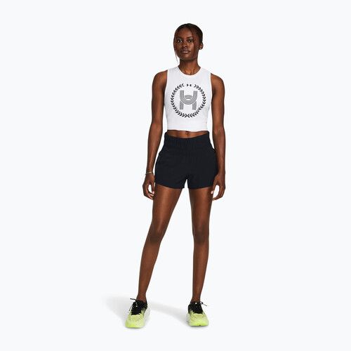 Moteriški bėgimo šortai Under Armour Run Anywhere black/black/white