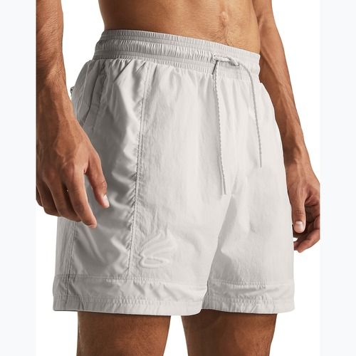 Vyriški krepšinio šortai Under Armour Curry Woen Short white clay/white clay/white clay