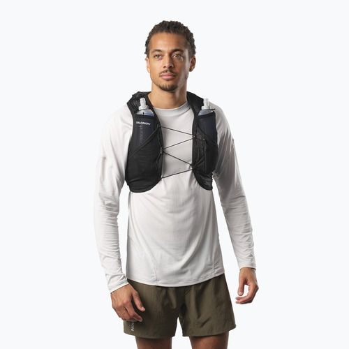 Bėgimo liemenė Salomon Active Skin 8 set black/metal